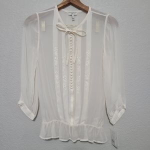 Joie Alpina Silk Blouse XS